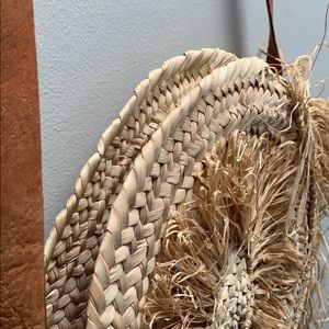 Anthropologie Bags - Boho Rattan Bag made in Morocco Anthropologie Bags - Boho Rattan Bag made in Morocco